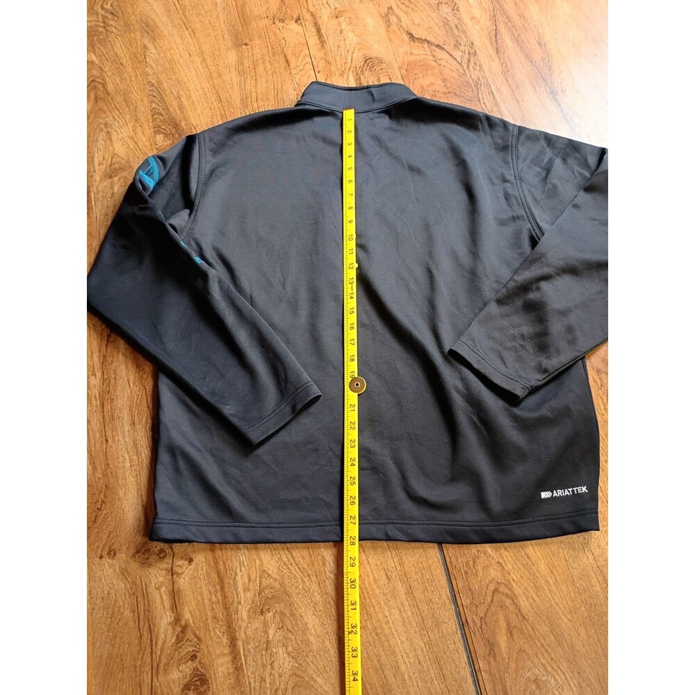 Ariat TEK Cold Series 1/4 Zip Pullover Mens XL Black - Picture 10 of 10